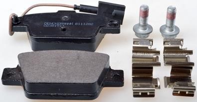 Denckermann B111282 Brake Pad Set, disc brake B111282: Buy near me in Poland at 2407.PL - Good price!