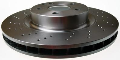 Denckermann B130706 Front brake disc ventilated B130706: Buy near me in Poland at 2407.PL - Good price!