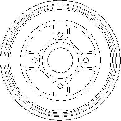National NDR248 Bęben hamulca tylny NDR248: Dobra cena w Polsce na 2407.PL - Kup Teraz!
