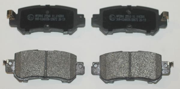 National NP2906 Brake Pad Set, disc brake NP2906: Buy near me in Poland at 2407.PL - Good price!