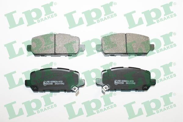 LPR 05P1942 Brake Pad Set, disc brake 05P1942: Buy near me in Poland at 2407.PL - Good price!
