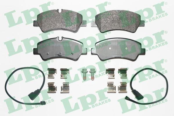 LPR 05P1787A Brake Pad Set, disc brake 05P1787A: Buy near me in Poland at 2407.PL - Good price!