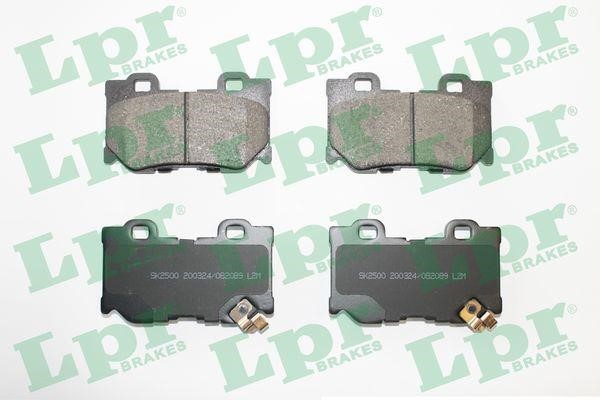 LPR 05P2089 Brake Pad Set, disc brake 05P2089: Buy near me in Poland at 2407.PL - Good price!