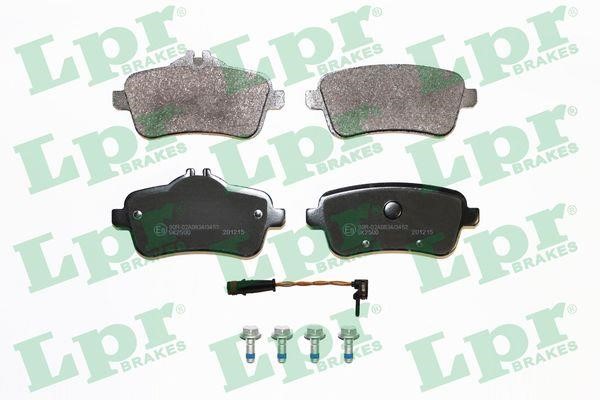 LPR 05P1817A Brake Pad Set, disc brake 05P1817A: Buy near me in Poland at 2407.PL - Good price!
