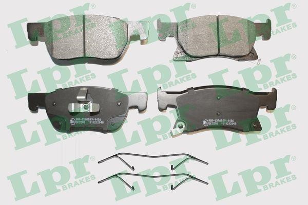 LPR 05P2048K Brake Pad Set, disc brake 05P2048K: Buy near me in Poland at 2407.PL - Good price!