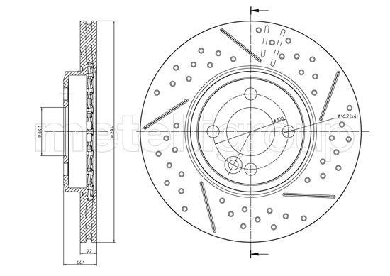 Trusting DF1369 Front brake disc ventilated DF1369: Buy near me in Poland at 2407.PL - Good price!