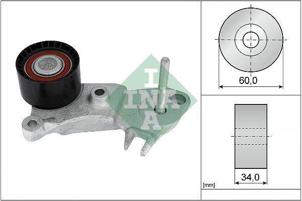 INA 532 0999 10 Tensioner pulley, timing belt 532099910: Buy near me in Poland at 2407.PL - Good price!