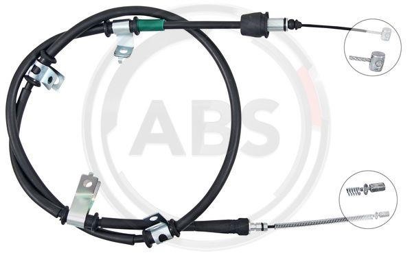 ABS K16003 Cable Pull, parking brake K16003: Buy near me in Poland at 2407.PL - Good price!