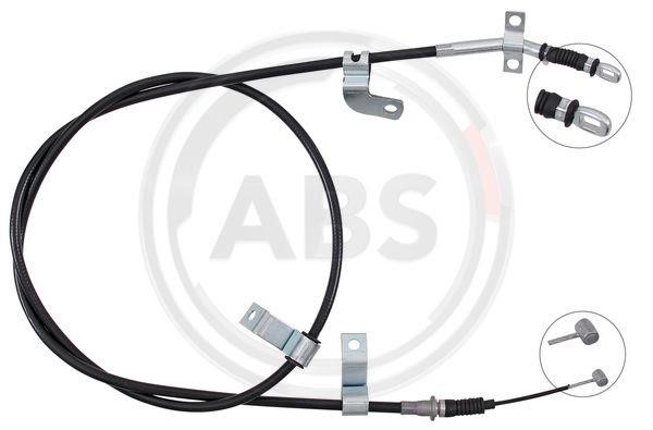 ABS K16053 Cable Pull, parking brake K16053: Buy near me in Poland at 2407.PL - Good price!