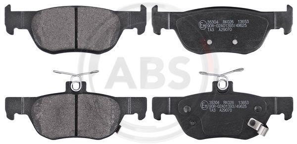 ABS 35304 Brake Pad Set, disc brake 35304: Buy near me in Poland at 2407.PL - Good price!