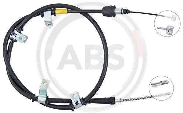 ABS K16004 Cable Pull, parking brake K16004: Buy near me in Poland at 2407.PL - Good price!