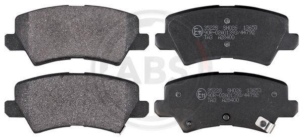 ABS 35228 Brake Pad Set, disc brake 35228: Buy near me in Poland at 2407.PL - Good price!
