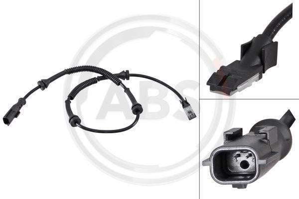 ABS 31844 Sensor, wheel speed 31844: Buy near me at 2407.PL in Poland at an Affordable price!