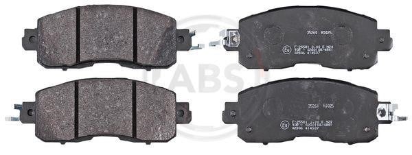 ABS 35260 Тормозные колодки дисковые, комплект 35260: Отличная цена - Купить в Польше на 2407.PL!