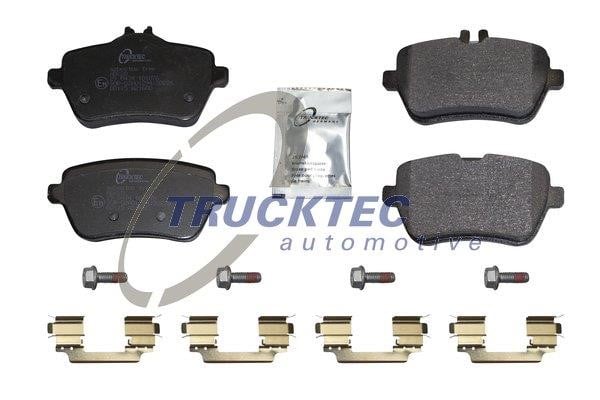 Trucktec 02.35.510 Rear disc brake pads, set 0235510: Buy near me in Poland at 2407.PL - Good price!