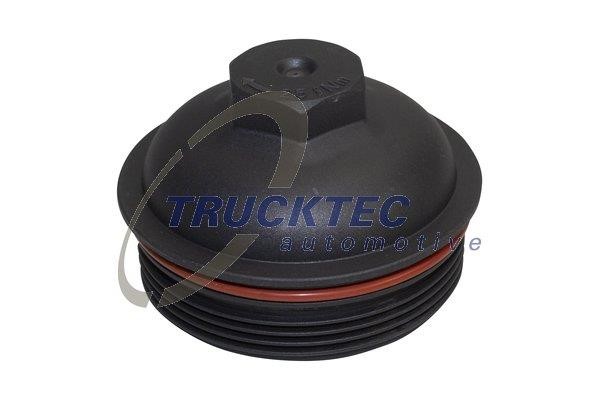 Trucktec 07.18.091 Cap, oil filter housing 0718091: Buy near me at 2407.PL in Poland at an Affordable price!