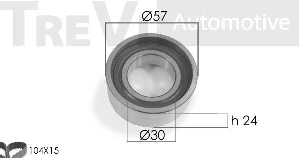 Trevi automotive KD1089 Zestaw paska rozrządu KD1089: Dobra cena w Polsce na 2407.PL - Kup Teraz!