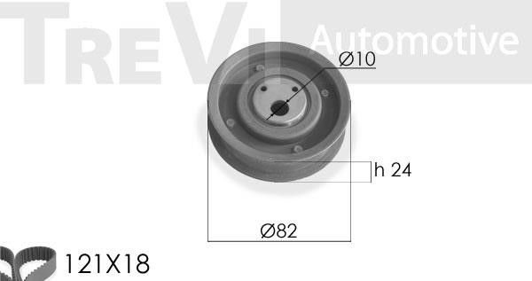 Trevi automotive KD1173 Комплект ремня ГРМ KD1173: Отличная цена - Купить в Польше на 2407.PL!