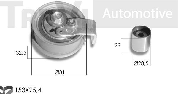 Trevi automotive KD1058 Zestaw paska rozrządu KD1058: Dobra cena w Polsce na 2407.PL - Kup Teraz!