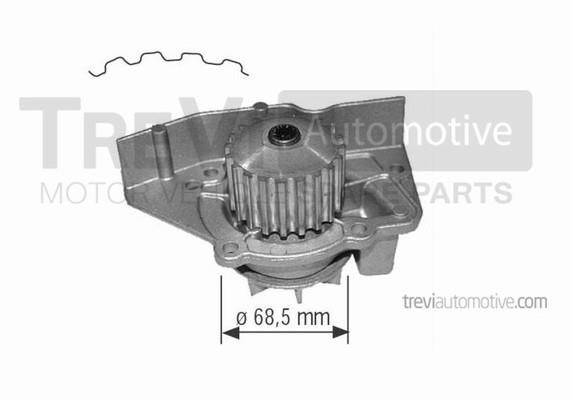 Trevi automotive TP741 Pompa wodna TP741: Dobra cena w Polsce na 2407.PL - Kup Teraz!