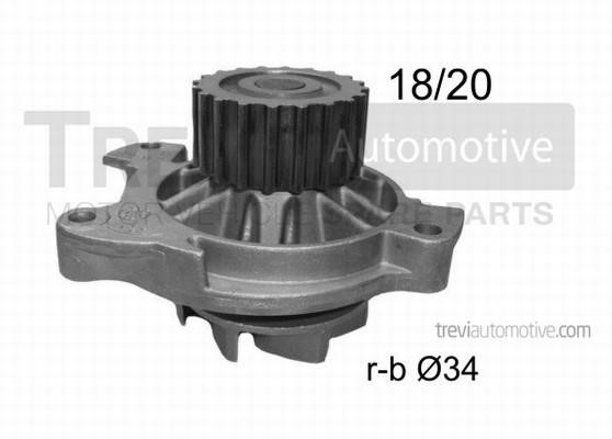 Trevi automotive TP858 Water pump TP858: Buy near me in Poland at 2407.PL - Good price!