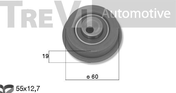 Trevi automotive KD1502 Zestaw paska rozrządu KD1502: Dobra cena w Polsce na 2407.PL - Kup Teraz!