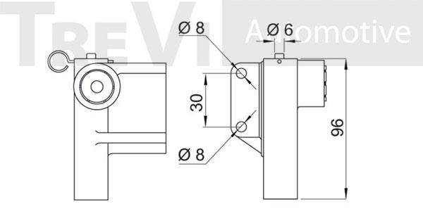 Buy Trevi automotive TD1659 at a low price in Poland!