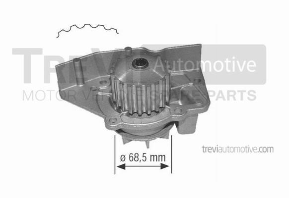 Trevi automotive TP491 Помпа водяная TP491: Отличная цена - Купить в Польше на 2407.PL!