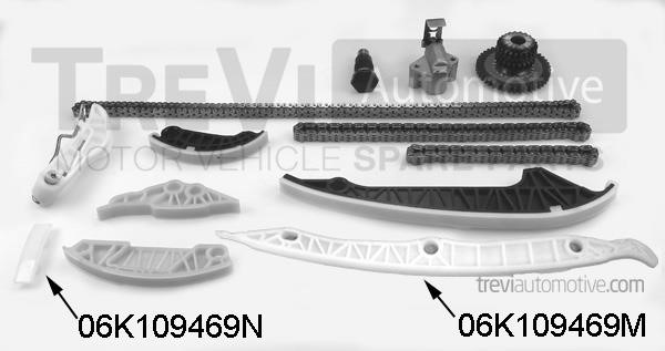 Trevi automotive KC1158 Timing chain kit KC1158: Buy near me in Poland at 2407.PL - Good price!