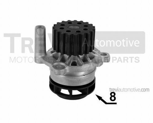 Trevi automotive TP1237 Water pump TP1237: Buy near me in Poland at 2407.PL - Good price!