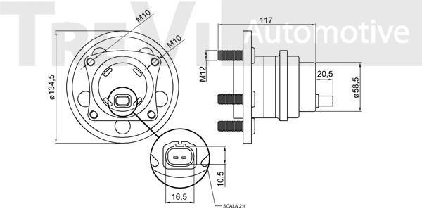 Buy Trevi automotive WB1013 at a low price in Poland!