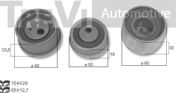 Trevi automotive KD1509 Zestaw paska rozrządu KD1509: Dobra cena w Polsce na 2407.PL - Kup Teraz!