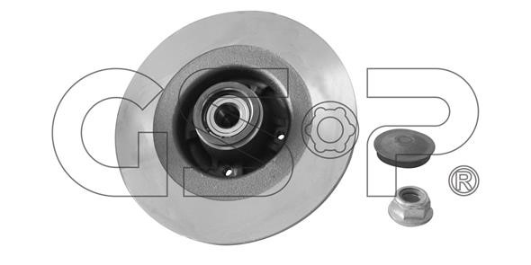 GSP 9225041K Rear brake disc, non-ventilated 9225041K: Buy near me in Poland at 2407.PL - Good price!
