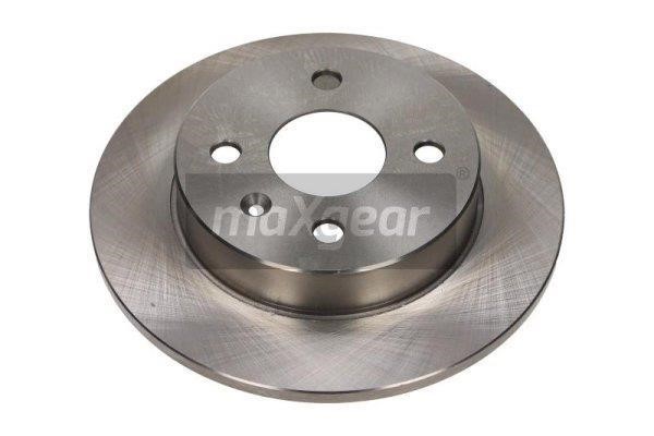 Maxgear 19-0791 Rear brake disc, non-ventilated 190791: Buy near me at 2407.PL in Poland at an Affordable price!