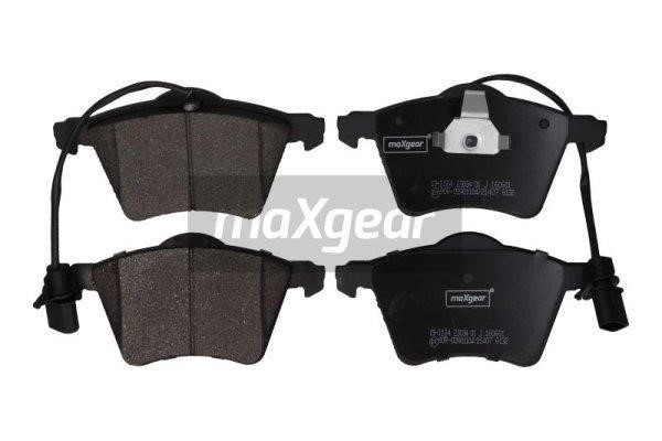 Maxgear 19-1124 Klocki hamulcowe, zestaw 191124: Dobra cena w Polsce na 2407.PL - Kup Teraz!