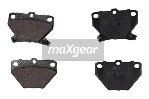 Maxgear 19-1160 Brake Pad Set, disc brake 191160: Buy near me in Poland at 2407.PL - Good price!