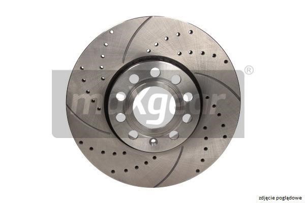 Maxgear 19-0800SPORT Rear ventilated brake disc 190800SPORT: Buy near me in Poland at 2407.PL - Good price!