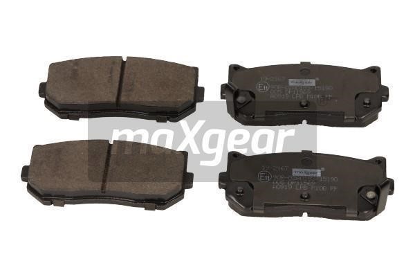 Maxgear 19-2167 Brake Pad Set, disc brake 192167: Buy near me in Poland at 2407.PL - Good price!