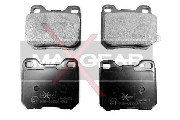 Maxgear 19-0401 Brake Pad Set, disc brake 190401: Buy near me in Poland at 2407.PL - Good price!