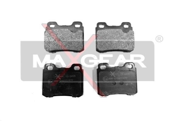 Maxgear 19-0405 Klocki hamulcowe, zestaw 190405: Dobra cena w Polsce na 2407.PL - Kup Teraz!