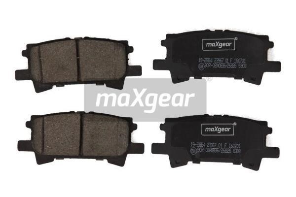 Maxgear 192884 Brake Pad Set, disc brake 192884: Buy near me in Poland at 2407.PL - Good price!