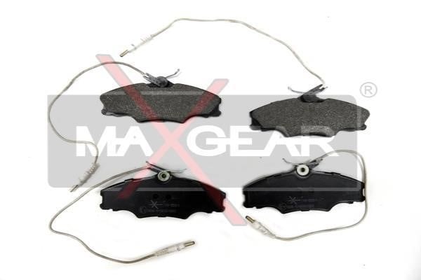 Maxgear 19-0551 Тормозные колодки дисковые, комплект 190551: Отличная цена - Купить в Польше на 2407.PL!