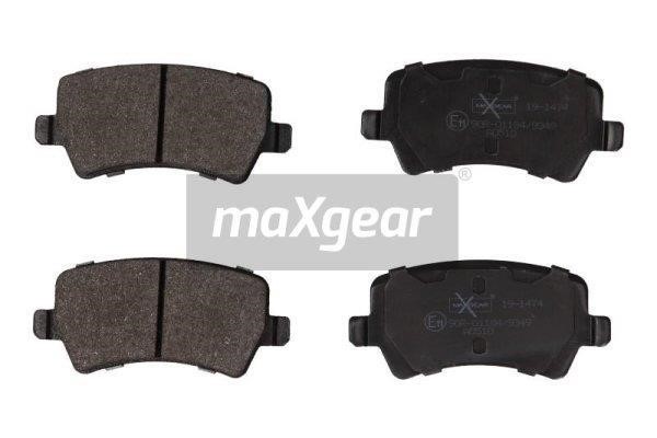 Maxgear 19-1474 Brake Pad Set, disc brake 191474: Buy near me in Poland at 2407.PL - Good price!