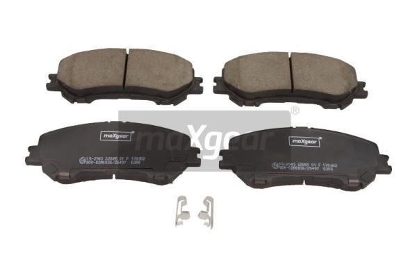 Maxgear 19-2943 Front disc brake pads, set 192943: Buy near me at 2407.PL in Poland at an Affordable price!