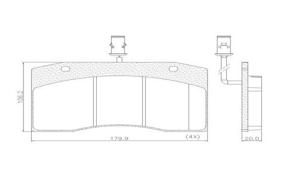 Fras-le PD/212-A _ HD PRO Brake Pad Set, disc brake PD212AHDPRO: Buy near me in Poland at 2407.PL - Good price!