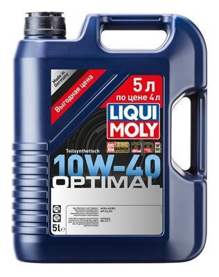 Liqui Moly 2287 Motoröl Liqui Moly Optimal 10W-40, 5L 2287: Kaufen Sie zu einem guten Preis in Polen bei 2407.PL!