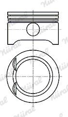 Nural 87-424607-00 Piston se, 0,50mm 8742460700: Buy near me in Poland at 2407.PL - Good price!