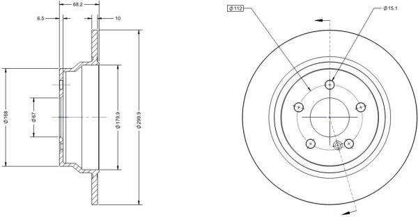 Remy RAD1202C Bremsscheibe hinten, unbelüftet RAD1202C: Kaufen Sie zu einem guten Preis in Polen bei 2407.PL!