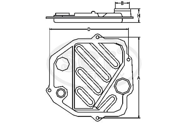 SCT SG 1704 Automatic transmission filter SG1704: Buy near me in Poland at 2407.PL - Good price!