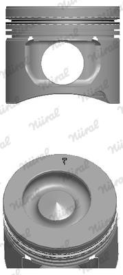 Nural 87-127907-00 Piston 8712790700: Buy near me in Poland at 2407.PL - Good price!